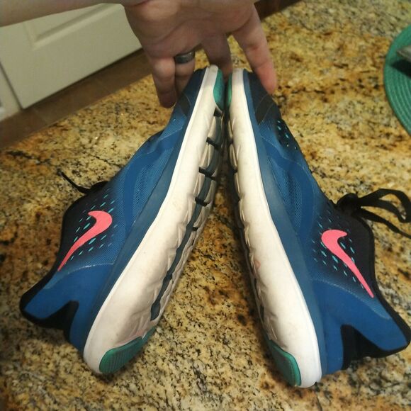 Nike Women Shoe Flex 2017 Run Size 8.5M Athletic Running Sneaker Pre Owned - Picture 6 of 12